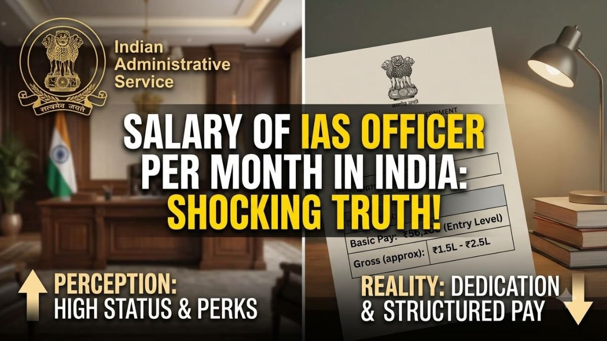 salary of ias officer per month in india pay chart simple